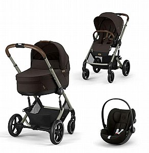 עגלת תינוק משולבת - טיולון ועריסה Balios TS5 עם סל-קל Cloud G עגלת תינוק משולבת - טיולון ועריסה Balios TS5 עם סל-קל Cloud G